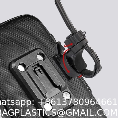 Bike Phone Mount Bag Bike Front Frame Handlebar Bag Waterproof Bike Phone Holder Case Bicycle Accessories Pouch