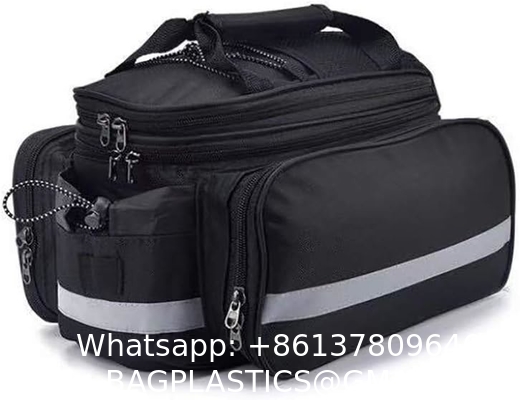 Bike Rear Rack Bag,Bicycle Trunk Bag,Panniers Bag,Cycling Luggage Bag,with rain Cover Bicycle Frame Back Saddle Bag