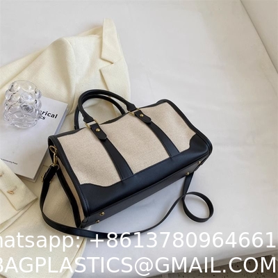 Portable Lightweight Ladies Out Short Travel Bag Large-Capacity Bag Ladies New Summer Canvas Messenger Bag