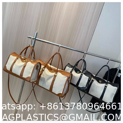 Portable Lightweight Ladies Out Short Travel Bag Large-Capacity Bag Ladies New Summer Canvas Messenger Bag