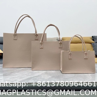 Felt Bag Shopping Bag Travel Thickened Portable Felt Autumn And Winter All-Match Large-Capacity Women'S Bag Shoulder