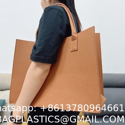 Felt Bag Shopping Bag Travel Thickened Portable Felt Autumn And Winter All-Match Large-Capacity Women'S Bag Shoulder