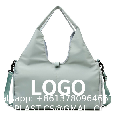 Customized Portable Yoga Mat Carrying Workout Gear Shoulder Travel Yoga Gym Bag For Women