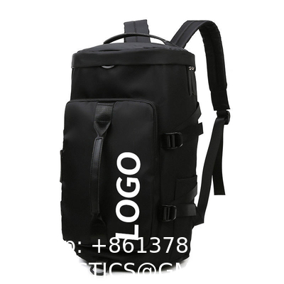 Custom Logo Short-Distance Weekend Gym Sports Backpack Travel Duffle Bags With Shoes Compartment