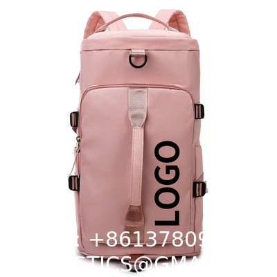 Custom Logo Short-Distance Weekend Gym Sports Backpack Travel Duffle Bags With Shoes Compartment