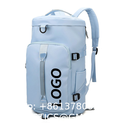 Custom Logo Short-Distance Weekend Gym Sports Backpack Travel Duffle Bags With Shoes Compartment