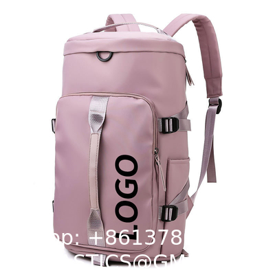 Custom Logo Short-Distance Weekend Gym Sports Backpack Travel Duffle Bags With Shoes Compartment