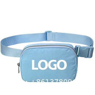 Wholesale Custom Logo Men's Shoulder Slanted Bag New Big Capacity Women Nylon Crossbody Chest Bag Waist Pack