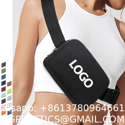 Wholesale Custom Logo Men's Shoulder Slanted Bag New Big Capacity Women Nylon Crossbody Chest Bag Waist Pack