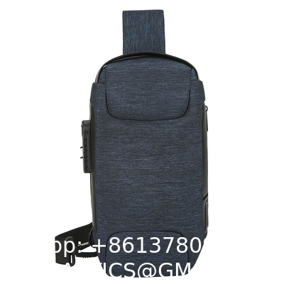 Wholesale Waterproof Anti Theft Usb Men Chest Bags Cross Body Bags For Men Luxury Smell Proof Crossbody Bag