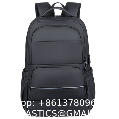Fashion Unisex Waterproof Oxford Casual Zipper Smart Backpack For Laptop Usb Charging Backpack