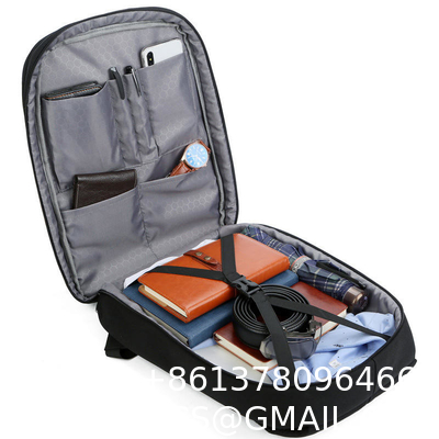 Fashion Unisex Waterproof Oxford Casual Zipper Smart Backpack For Laptop Usb Charging Backpack