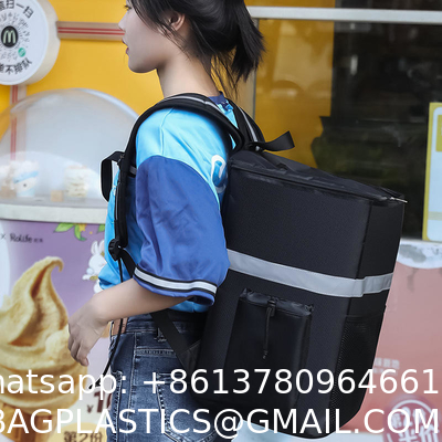 35L Extra Large Thermal Food Bag Cooler Bag Refrigerator Box Fresh Keeping Food Delivery Insulated Cool Backpack