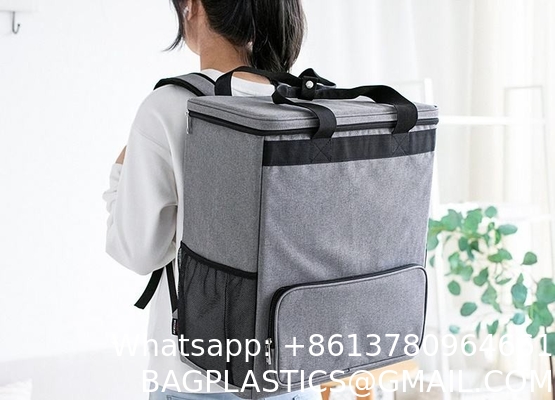 Wholesale Custom Logo 43L Preimum Insulated Cooler Picnic Lunch Bag Large Capacity Thermos Cooler Bag Backpack