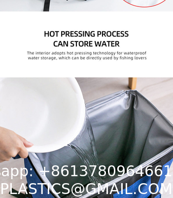 Wholesale Custom Logo 43L Preimum Insulated Cooler Picnic Lunch Bag Large Capacity Thermos Cooler Bag Backpack