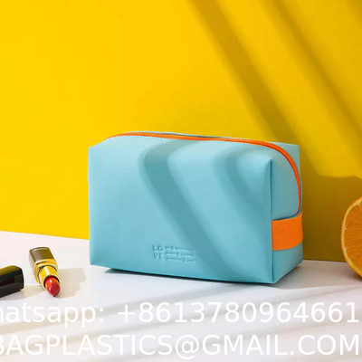 Customized Sustainable Packaging Cross-Border Portable PU Women'S Makeup Bag Cute Waterproof Storage Bag