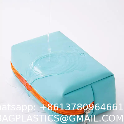 Customized Sustainable Packaging Cross-Border Portable PU Women'S Makeup Bag Cute Waterproof Storage Bag