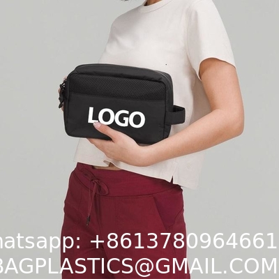 Customized Men Women Water-Resistant Case Organizer Portable Travel Toiletry Bag With Clear PVC Pouch