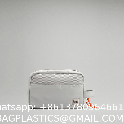 Customized Men Women Water-Resistant Case Organizer Portable Travel Toiletry Bag With Clear PVC Pouch