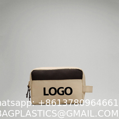 Customized Men Women Water-Resistant Case Organizer Portable Travel Toiletry Bag With Clear PVC Pouch