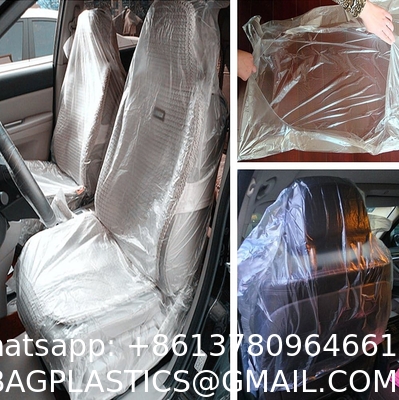 Disposable Seat Covers, Car Disposable Universal Pla Seat Covers for Airplane Seats, Salon Chairs, Restaurant Seat