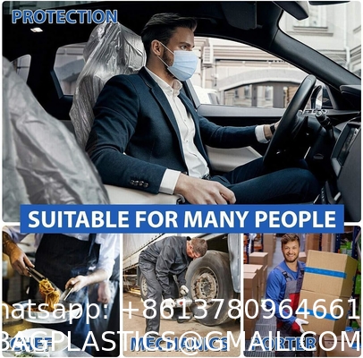 Disposable Seat Covers, Car Disposable Universal Pla Seat Covers for Airplane Seats, Salon Chairs, Restaurant Seat