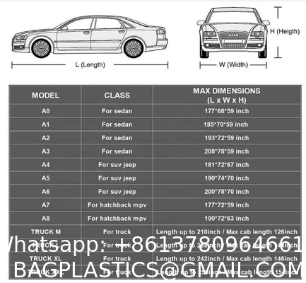 All weather Car Cover / Pvc/ Pe / Peva Wholesale Waterproof Sun Protection Rain Snow Polyester Car Cover