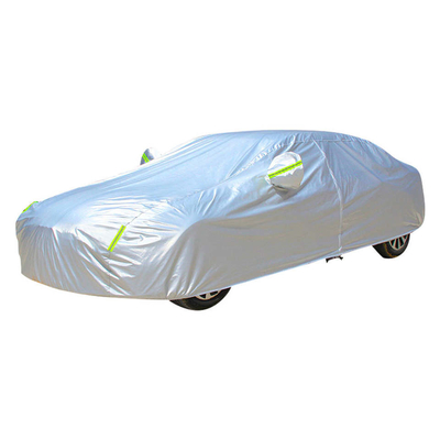 Custom Size and Logo Uv Protection Body Car Cover Sun Wholesale Good Quality Polyester 52X48X32CM 0.8-3kg 200 Pcs