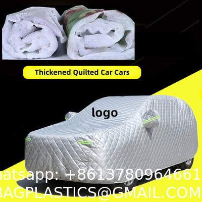 Thermal Thick Shell Car Cover Super Breathable Waterproof Windproof Snow Sun Rain UV Protective Outdoor All Weather