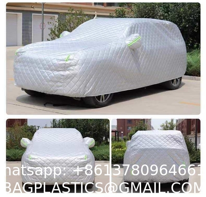 Thermal Thick Shell Car Cover Super Breathable Waterproof Windproof Snow Sun Rain UV Protective Outdoor All Weather