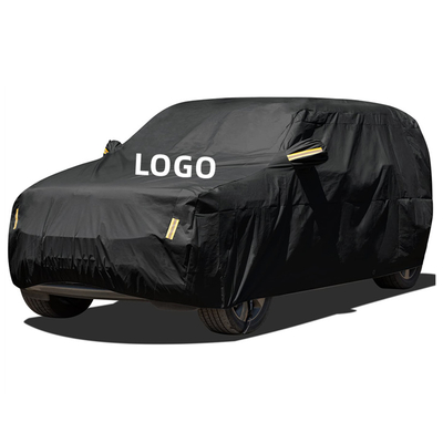 Custom Size and Logo Uv Protection Body Car Cover Sun Wholesale Good Quality Polyester 52X48X32CM 0.8-3kg 200 Pcs