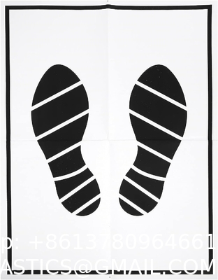 Disposable Car Paper Floor Mats Automotive Floor Mats Brown Kraft Paper Floor Mats for Cars Vehicles Printed