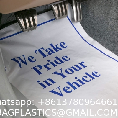 Disposable Car Paper Floor Mats Automotive Floor Mats Brown Kraft Paper Floor Mats for Cars Vehicles Printed