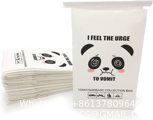 Paper Disposable Vomit Bags for Car Motion Sickness, Barf, Throw Up, Puke for Car, Uber, Travel, and Mornings Sickness