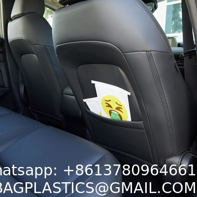Paper Disposable Vomit Bags for Car Motion Sickness, Barf, Throw Up, Puke for Car, Uber, Travel, and Mornings Sickness
