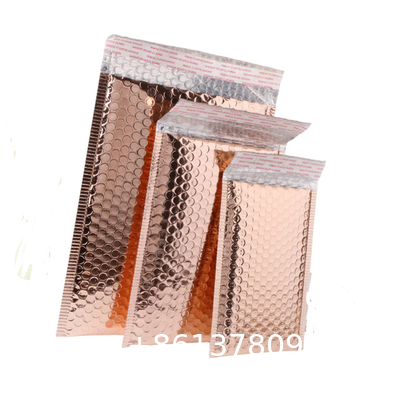 Biodegradable Compostable Shipping Packaging Holographic Metallic Poly Bubble Mailer Padded Envelope