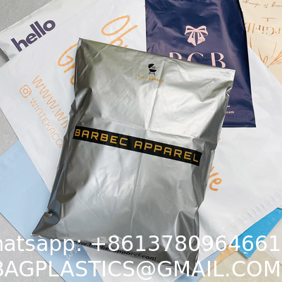 Holographic Metallic Foil Mailer Glitter Mailing Shipping Bags Metallic Rainbow Foil Self-Sealing Envelopes Courier