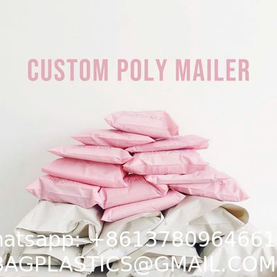 Free Sample Sustainable Mailer Bags Custom Printed Logo Packaging Shipping Bags Wholesale Bio Mailers Mailing Bags