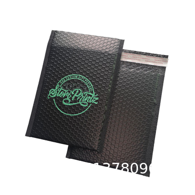 Self Seal Eco Friendly Large A4 Biodegradable Black Matte Shipping Package Padded Envelopes Mail Bag Custom Bubble