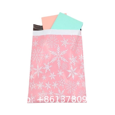 Compostable Cornstarch Sustainable Branded Custom Printed Large Biodegradable Mailer Tear Proof Mailers With Handle