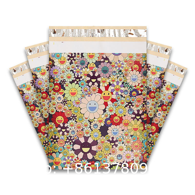 Compostable Cornstarch Sustainable Branded Custom Printed Large Biodegradable Mailer Tear Proof Mailers With Handle