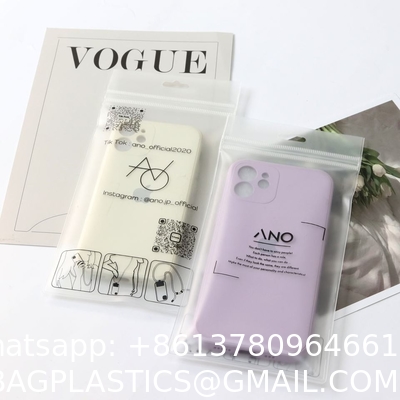 Customized Brand Logo Fashion Mobile Phone Case For IPhone Mobile Phone Charging Line PVC Plastic Packaging