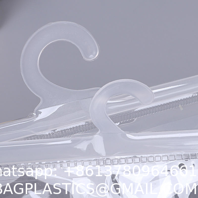 Custom Logo Transparent Plastic Zip Lock Waterproof PVC Cosmetic Bag Storage Packaging Swimwear Clothing Zipper
