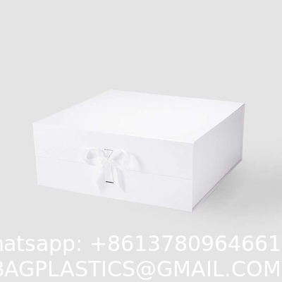 Custom Luxury Glossy Pink Package Folding Paper Box Magnetic Foldable Gift Box With Magnetic Lid