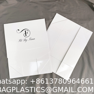 Custom Logo UV-Coating Black Magnetic Packaging Gift Box Flip Top Cardboard Eco Gift Packaging Box