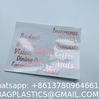 Waterproof Etiquetas Paper Thank You 'Stiker' Logo Printed Custom Private Packaging Label Sticker