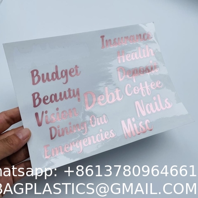 Waterproof Etiquetas Paper Thank You 'Stiker' Logo Printed Custom Private Packaging Label Sticker