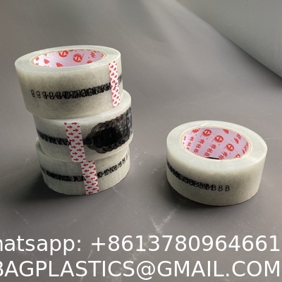 Custom Carton Sealing Tape Cheap Professional Printed Heat Resistant Adhesive Clear Jumbo Roll Tape