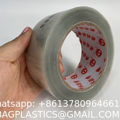 Custom Carton Sealing Tape Cheap Professional Printed Heat Resistant Adhesive Clear Jumbo Roll Tape