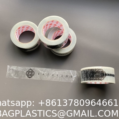 Custom Carton Sealing Tape Cheap Professional Printed Heat Resistant Adhesive Clear Jumbo Roll Tape